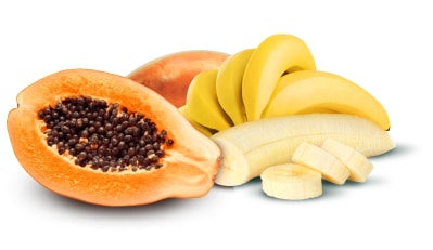 Licuado de Papaya y Plátano-2