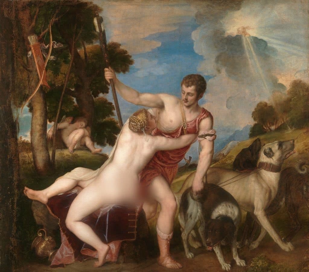 Venus y Adonis 