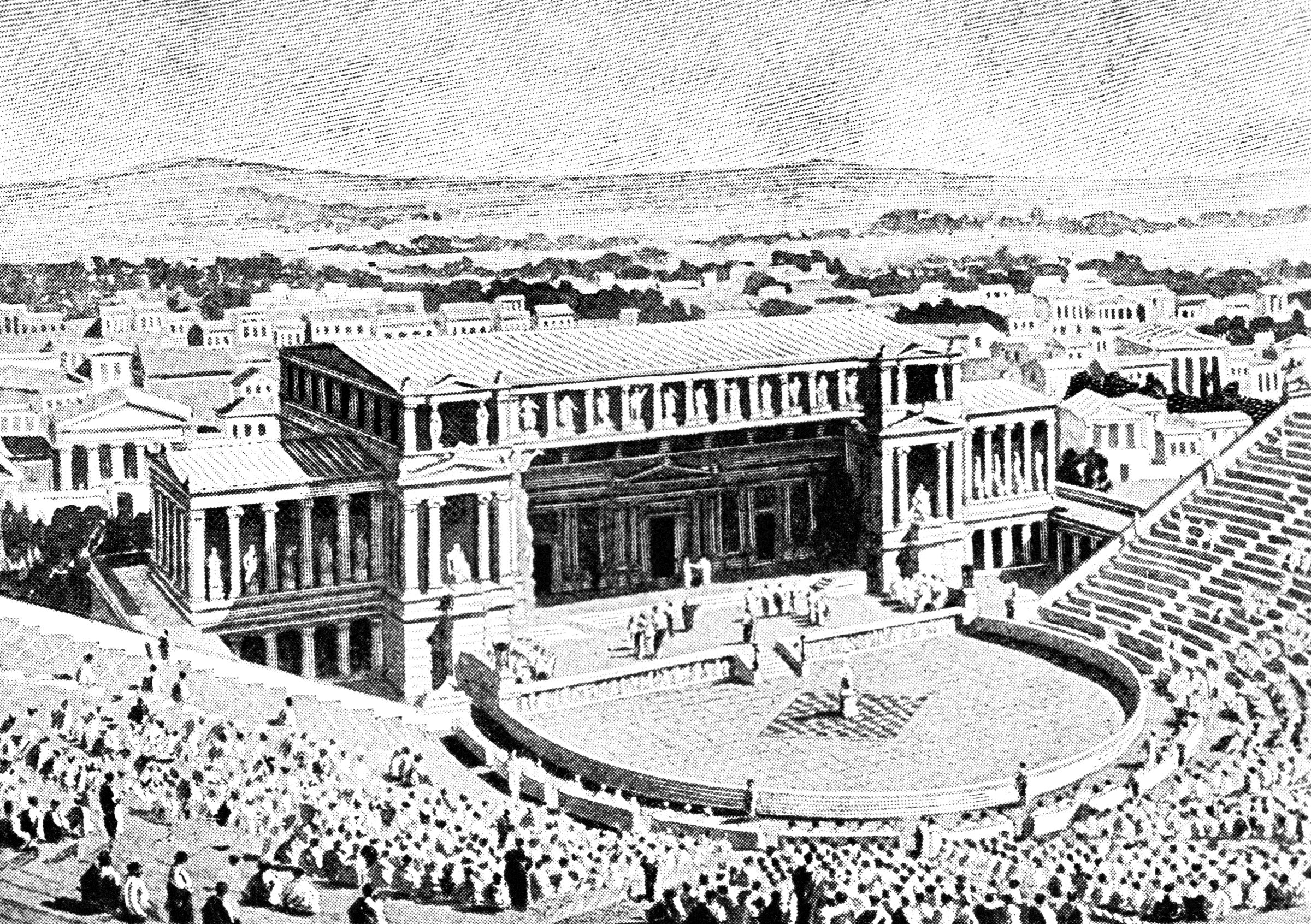 historia del teatro griego